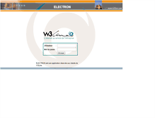 Tablet Screenshot of clients.w3line.fr